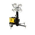 5.5m 4KW Portable Gasoline Generator Metal Halide Tower